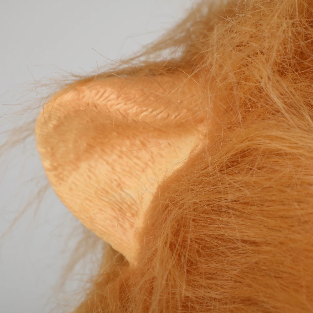 Cosplay Lion Mask Beast Mask Funny Scary Animal Masks Latex Adult Kids Unisex Halloween Party Dressed Prop Dropshipping  (11)