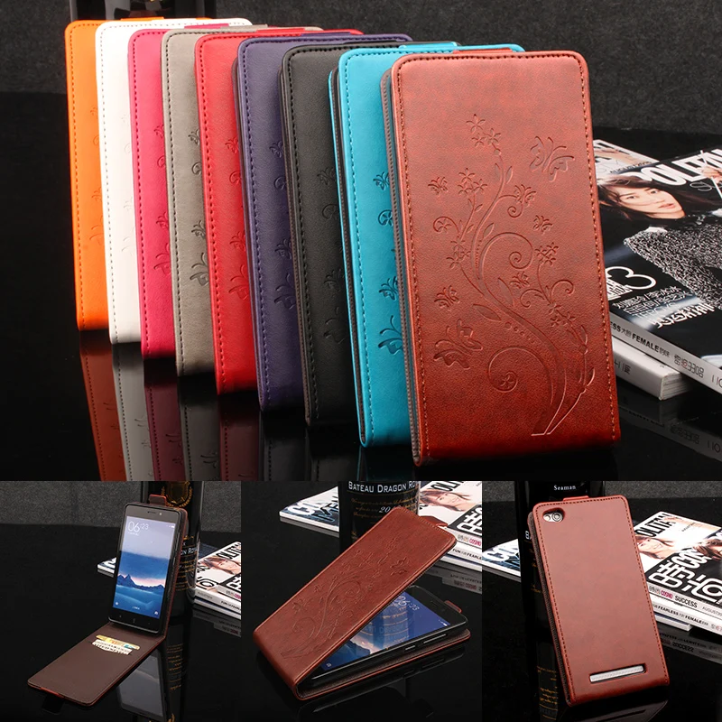 

HongBaiwei For Xiaomi Redmi 3 Printed Butterfly Flower Leather Case Cover For Xiaomi Redmi 3 Wallet Card Slot Phone Cases