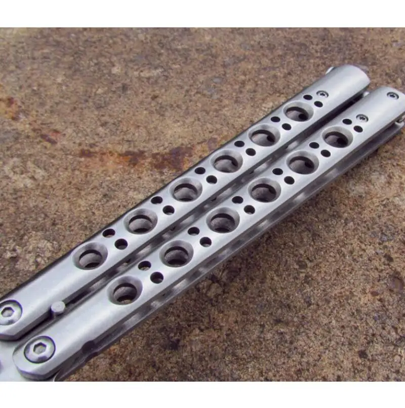 Металлический Гребень для ножей Balisong 4 цвета черный занятий спортом Размер FH 10315: