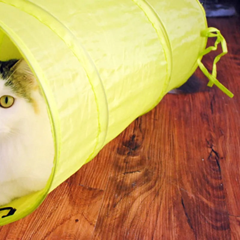 Лидер продаж Cat игрушечный тоннель игрушечные лошадки с играть мяч однотонная
