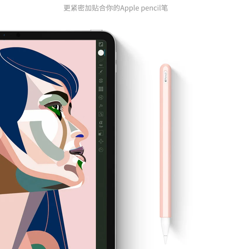 Rock для Apple Pencil 2 Легкий Мягкий силиконовый чехол для планшета сенсорный Стилус для iPad Pro карандаш 2-й Nib защитный чехол