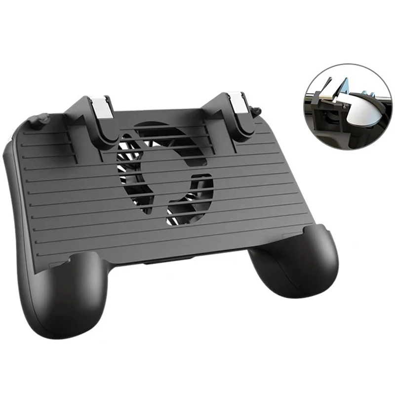 

F1 Gamepad Game controller Phone Analog Joystick Grip for All Android & iOS SmartPhone Playing PUBG-Like, FPS Games