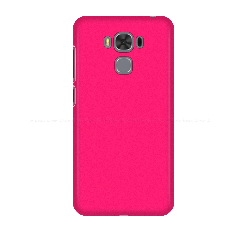 Ультратонкий матовый жесткий чехол для телефона Asus ZenFone 3S 3 Max ZC520TL ZC521TL ZC553KL ZC550KL Пластиковая Задняя крышка из поликарбоната - Цвет: Розовый