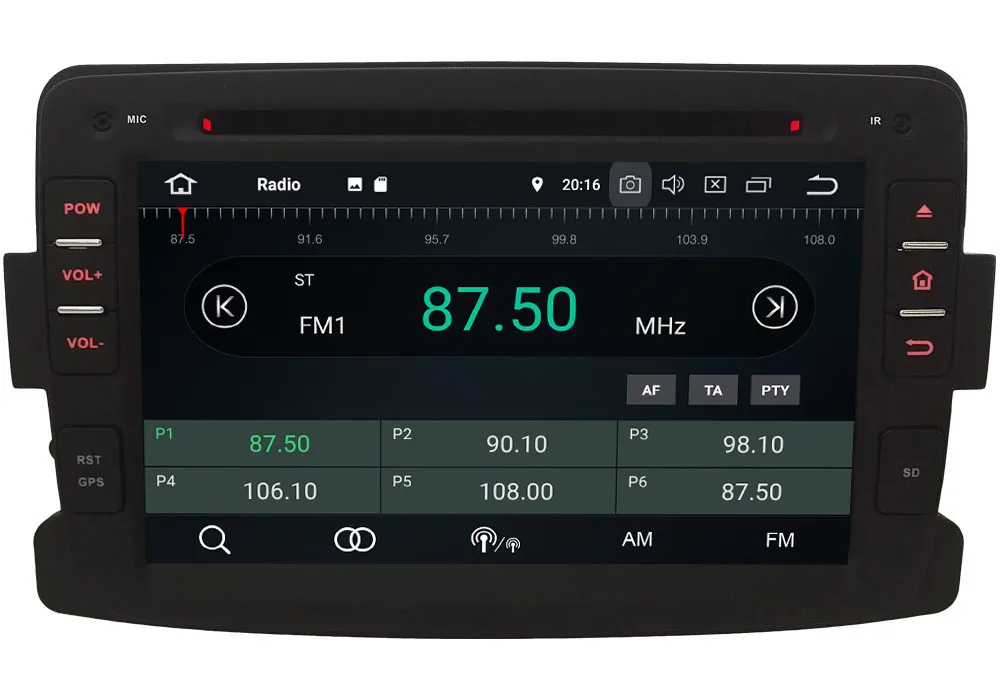 Perfect KLYDE 7" 4G Android 8 Octa Core 4GB RAM 32GB ROM Car DVD Player Radio For Renault Dacia Sandero Duster Captur Logan 2 2012-2016 4
