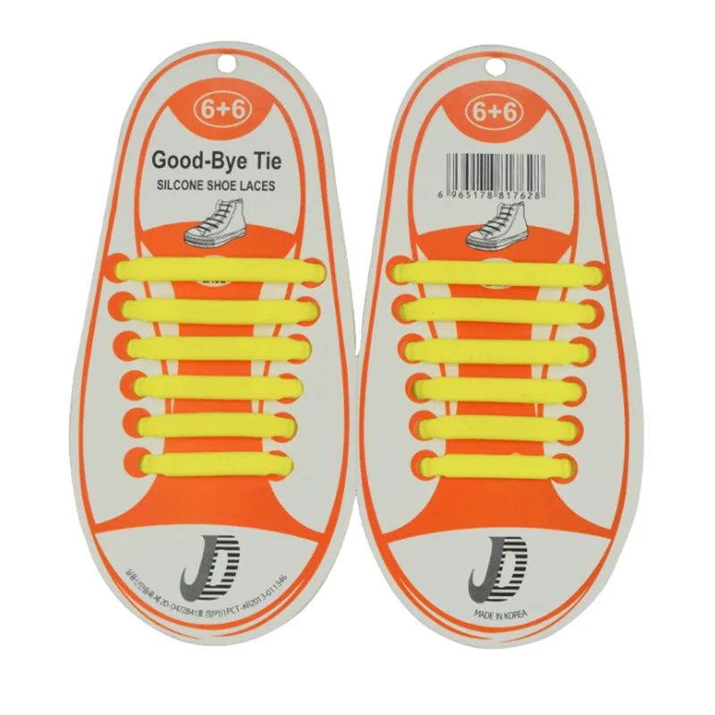 Children Shoelaces No Tie Shoelaces Shoes Laces Elastic Silicone Shoe Lace Sneakers Fit Strap 12 Colors Wholesale (2)