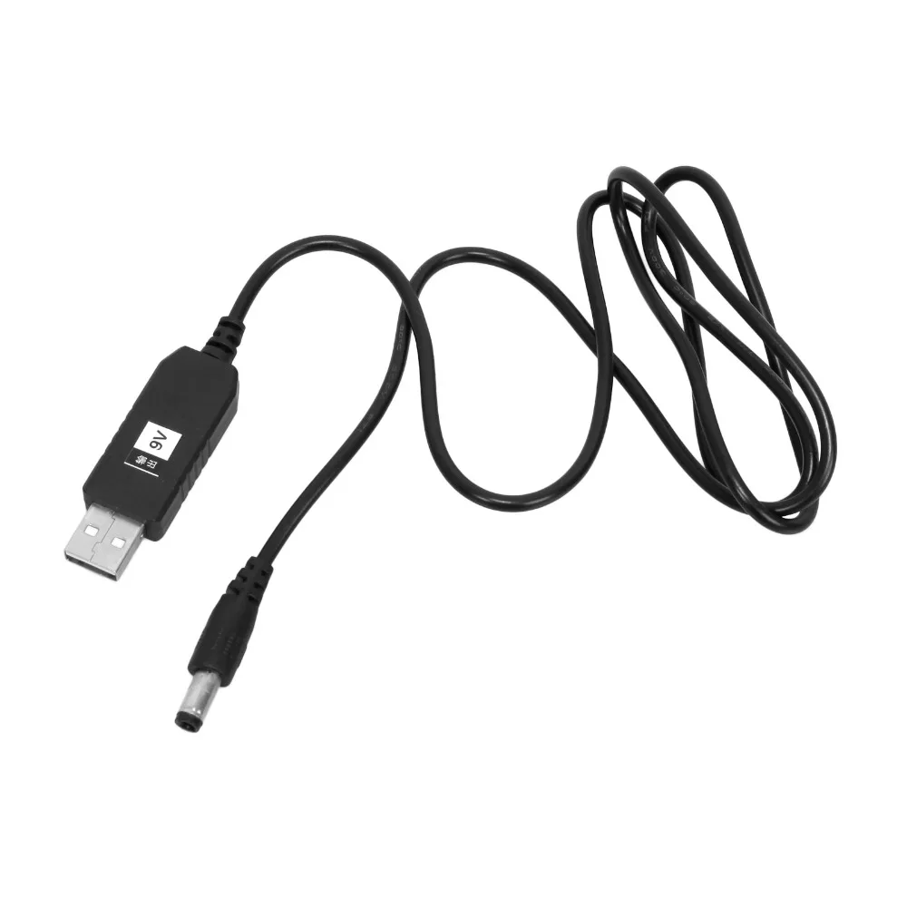 USB DC Boost Line 5V To 9V Step-up Voltage Module Convertor Male Jack Power Adapter Camera Plug (3)
