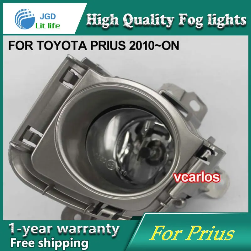 2PCS/Pair Halogen Fog Light For Toyota Prius 2010-ON High Power Halogen Fog Lamp Auto DRL Lighting Led Headlamp цена 2PCS/Pair Halogen Fog Light For Toyota Prius 2010-ON High Power Halogen Fog Lamp Auto DRL Lighting Led Headlamp цены онлайн