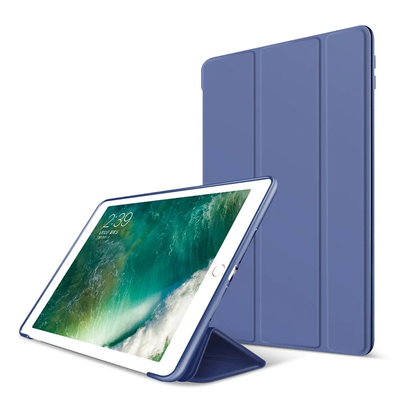 

Smart Sleep Case for iPad Pro 11 Case 2018 Shockproof PU Leather Soft Trifold Silicone Cover for New iPad Pro Cover Women Men