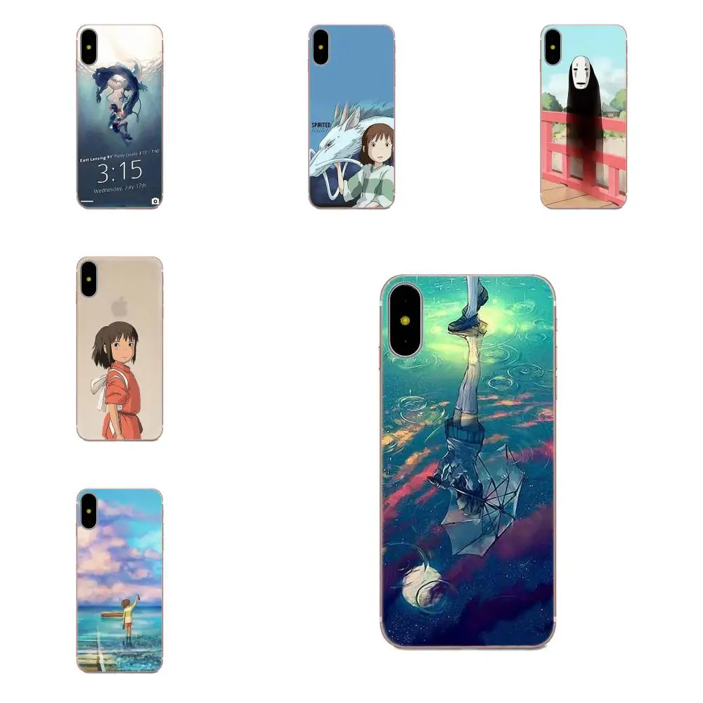 Студия Ghibli Аниме Унесенные спирали аниме для Moto G G2 G3 G4 G5 HTC 530 626 628 630 816 820 One A9 M7 M8 M9 M10