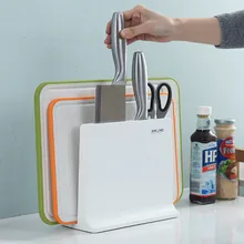 Простая и Универсальная кухонная стойка для хранения инструментов кухонный держатель разделочной доски