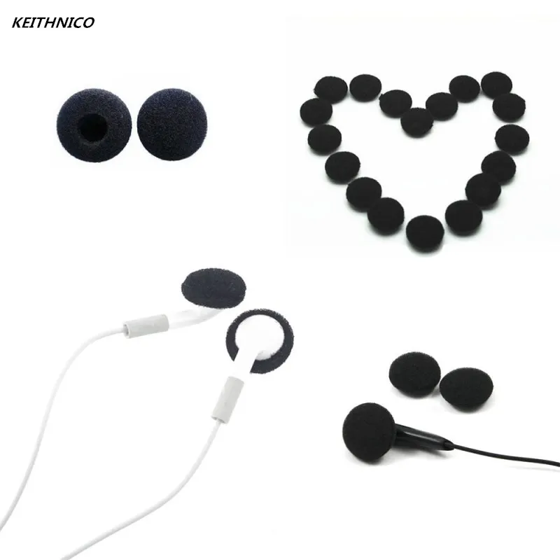 30Pcs 18mm Soft Foam Earbud Headphone Ear pads Replacement Sponge Covers Tips For Earphone MP3 MP4 | Электроника