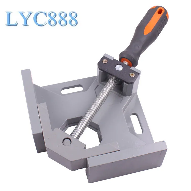 

1 Pc Aluminum Single Handle 90 Degree Right Angle Clamp Angle Clamp Woodworking Frame Clip Right Angle Folder Tool