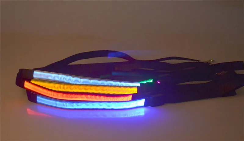 E104 светодиод для домашних собак легкий поводок 120 см Длина usb Перезаряжаемый|lead for