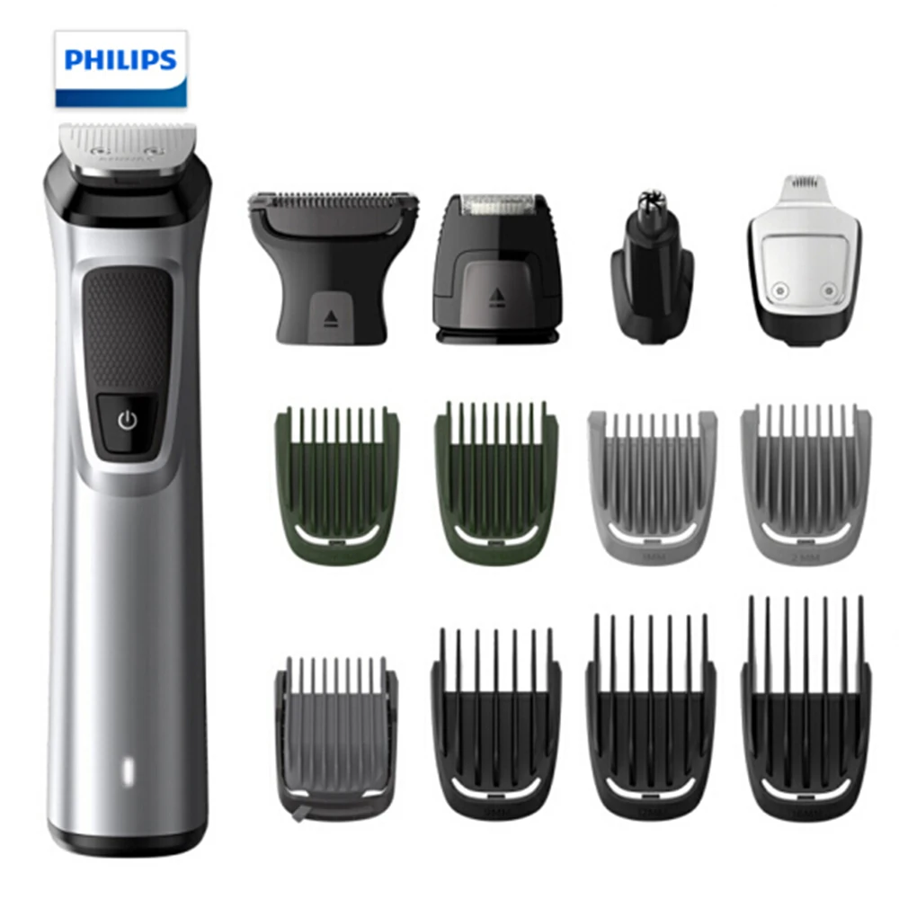 Philips Series 7000 MG7720/15 14 в 1 Мужская машинка для стрижки волос триммер лица и тела с