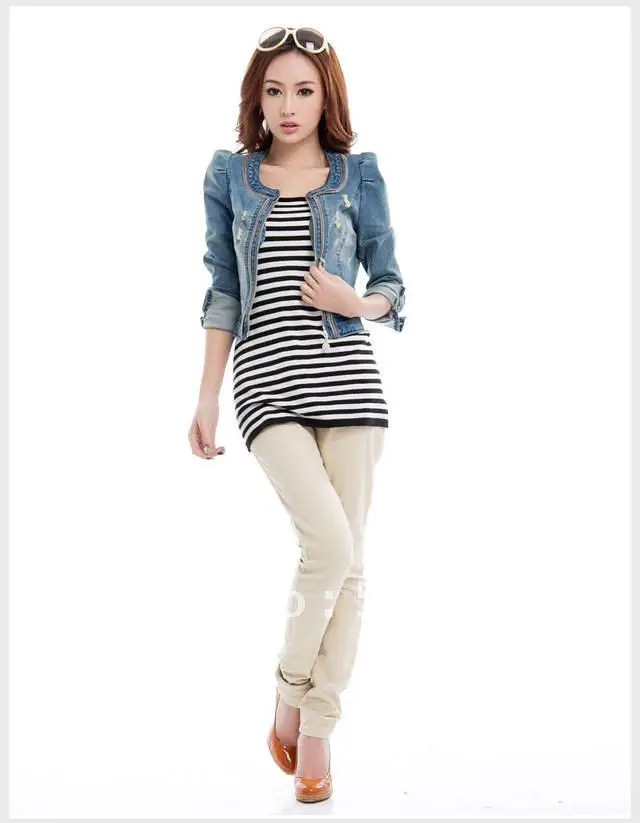 ladies short tops for jeans