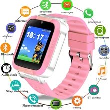 BANGWEI Waterproof Children Smart Watch LED Color Screen Music Player Bluetooth Connection Support 2G SIM Card Call Digitalwatch