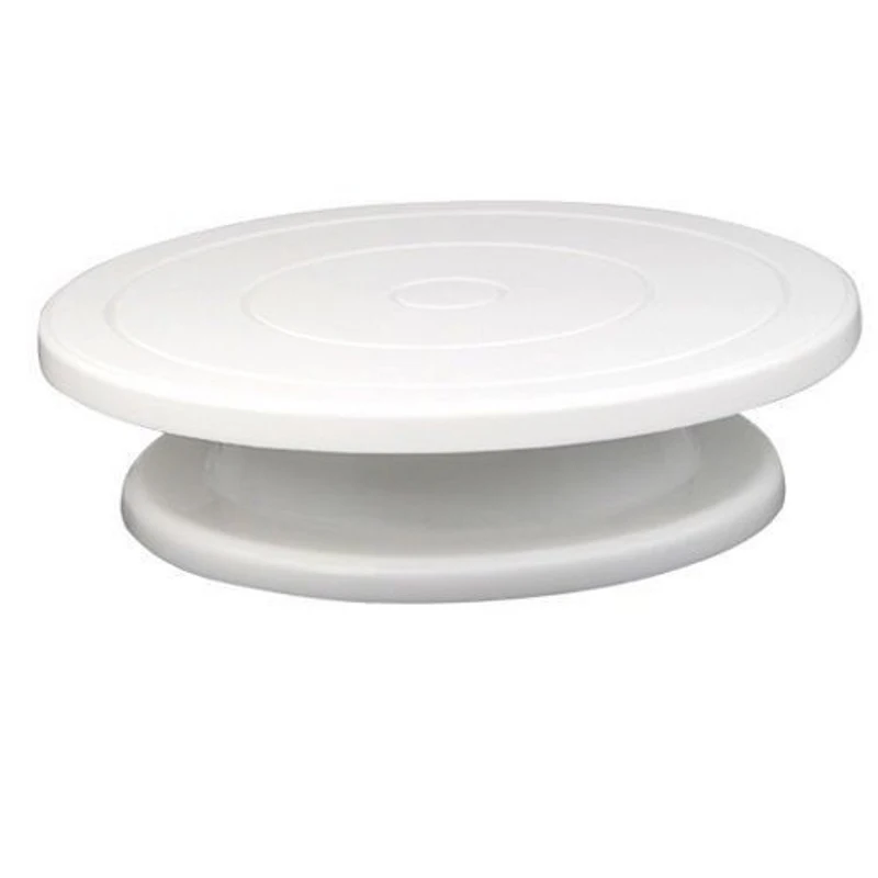 Vestito per la Torta Raschietto Liscia Regolabile Fondente Spatole Torta Bordo Liscia Crema di Decorazione FAI DA TE Attrezzature e Accessori da forno Torta Giradischi