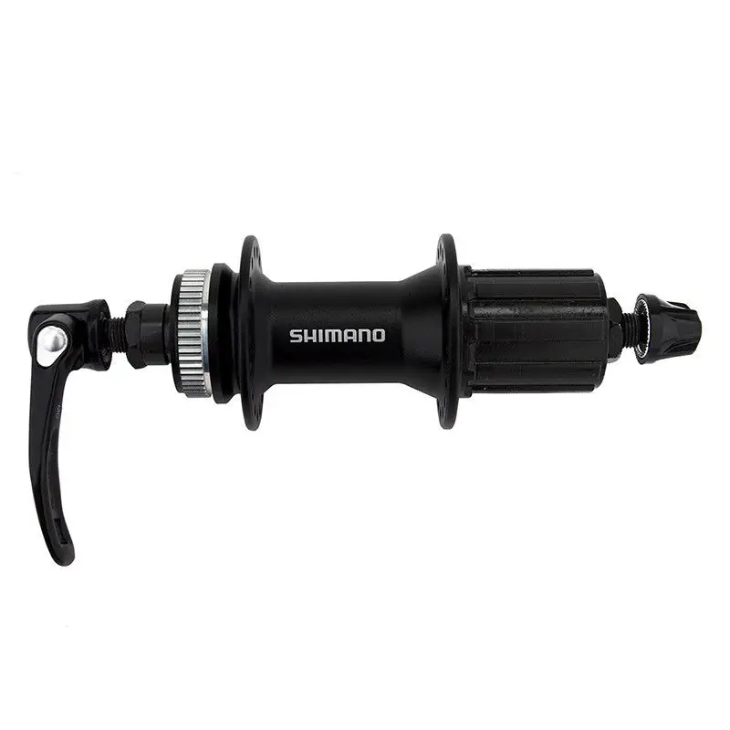 Катушки Shimano велосипедные ступицы заднего колеса FH-M4050 8/9/10-Скорость центр велосипед-замок 32H QR 168 мм 135 мм-146 мм цвет серебро/черный