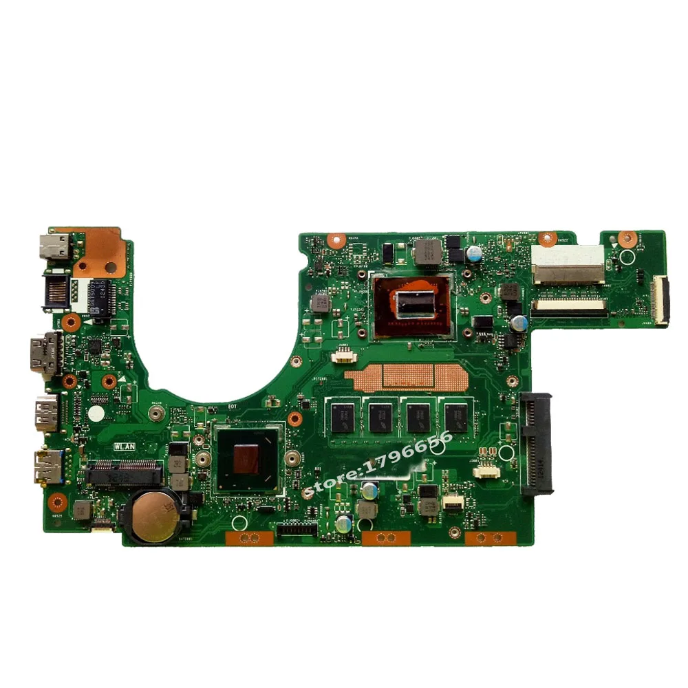 new motherboard S300CA For ASUS S300CA S300C VivoBook Laptop motherboard S300CA mainboard 987/1007U REV2.1 4G RAM
