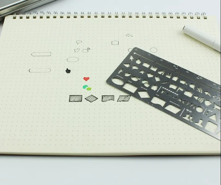 Interactive Prototype Interface UI Design Ruler Paper Prototype Web Steel Plate Template Ruler Drawing For Hobo Tn