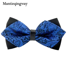 Mantieqingway лук Галстуки формальное коммерческий галстук-бабочка мода Для мужчин с бантом Галстуки для Обувь для мальчиков Интимные аксессуары бантом галстук с бантом Свадебная вечеринка