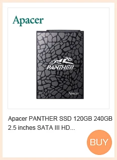 Apacer PANTHER DDR4 3000 ram 8 Гб 3000 МГц DIMM оригинальная настольная игровая память поддержка материнской платы DDR4 288pin 1,35 в