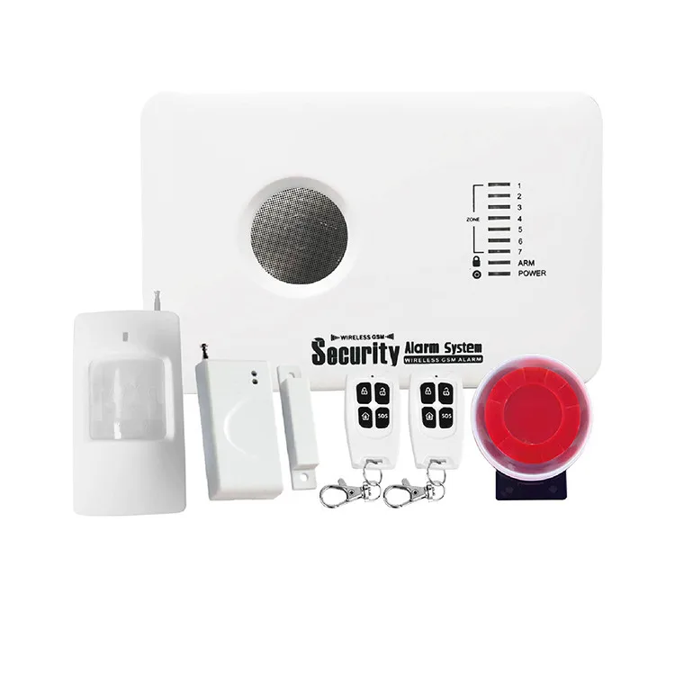 

2016 Brand New Wireless GSM Alarm System IOS/Android APP Control Home Wireless Security Alarm System Home Burglar Alarm System