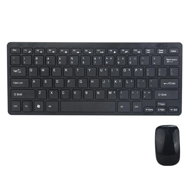 Special Price Slim Mini 2.4G Cordless Wireless Optical Keyboard Mouse Kit For PC Laptop Win7/8 wireless keyboard for tablet A30
