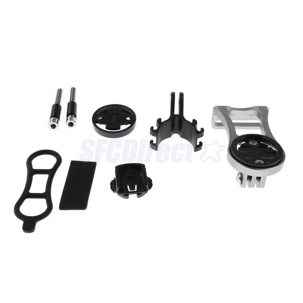 	 1 Set Aluminium alloy Cycling Bike Computer Mount Handlebar Computer GPS Extension Mount for Garmin Edge/Cateye/Bryton	