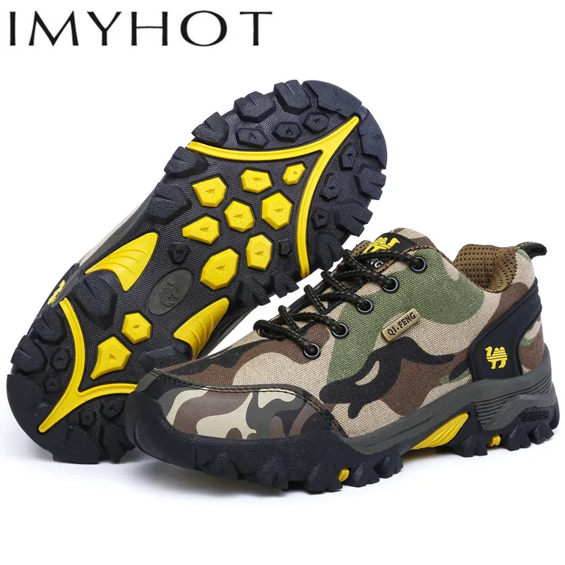 

Sneakers Hiking Shoes Couple shoes Outdoor Fishing Trekking Shoes Waterproof Tourism Camping Sports Hunting Shoes Leather Boots