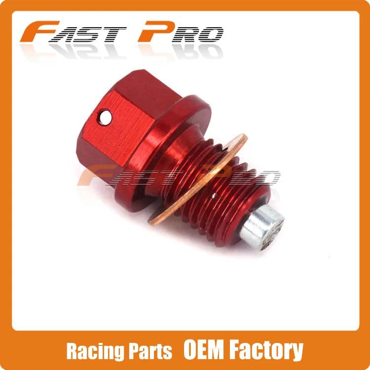 CNC Aluminum Oil Drain Plug Bolt Fit CBR125R GROM MSX125 VTR/F