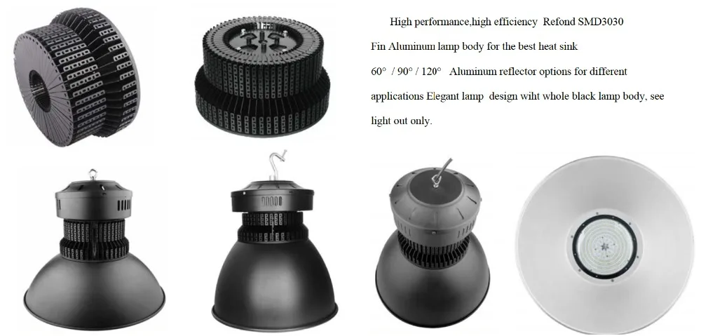 LED high bay light feature