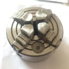 4 Челюсти независимых токарный патрон K72 80 мм