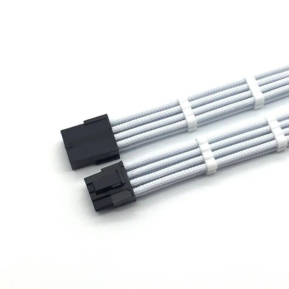 Разноцветный Удлинительный кабель с одним рукавом GPU 8Pin к PCI E 6 + 2Pin гребнем 2
