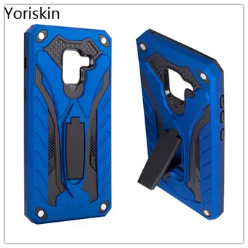 

For Galaxy A8 Kickstand Armor Shockproof Case For Samsung Galaxy A8 Plus Heavy Duty Hybrid Impact Slim Back Phone Case Fundas