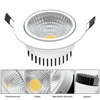 [DBF]1 Super Bright Recessed LED Dimmable Downlight COB 6W 9W 12W 15W LED Spot light LED decoration Ceiling Lamp AC 110V 220V ► Photo 2/6