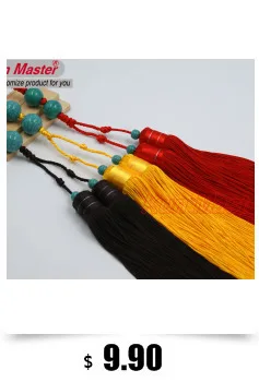 Tai Chi Sword Tassel ear подвесная лента, Китайская традиционная Tai Chi Kung Fu Wush sword tassel