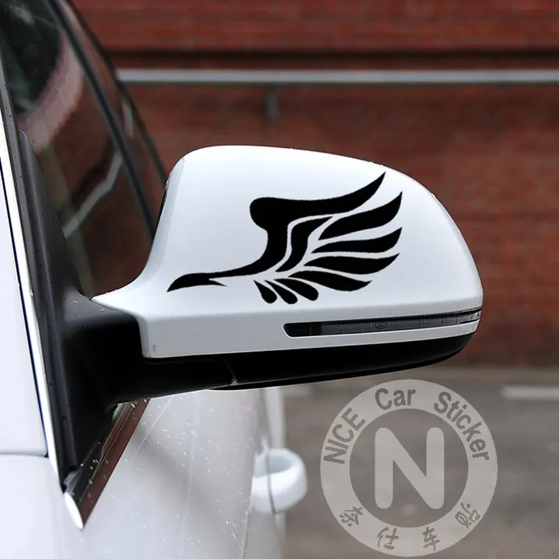 Car Stickers Wings Creative Decals For Rearview Mirrors Auto Tuning