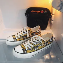 Popular 2019 Young Casual Footwear Men Comfortable Canvas Shoes For Men Non-Slip Flats Shoes Mens Rubber Sole Fashion Sneakers