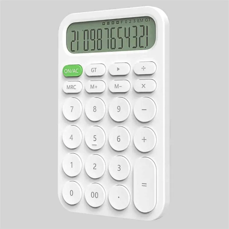Xiaomi MIIIW Desktop Calculator Xiaomi MIIIW 12 Digit Electronic Calculator Simple design LED Display calculation tool For Office Working Student Stationery (7)