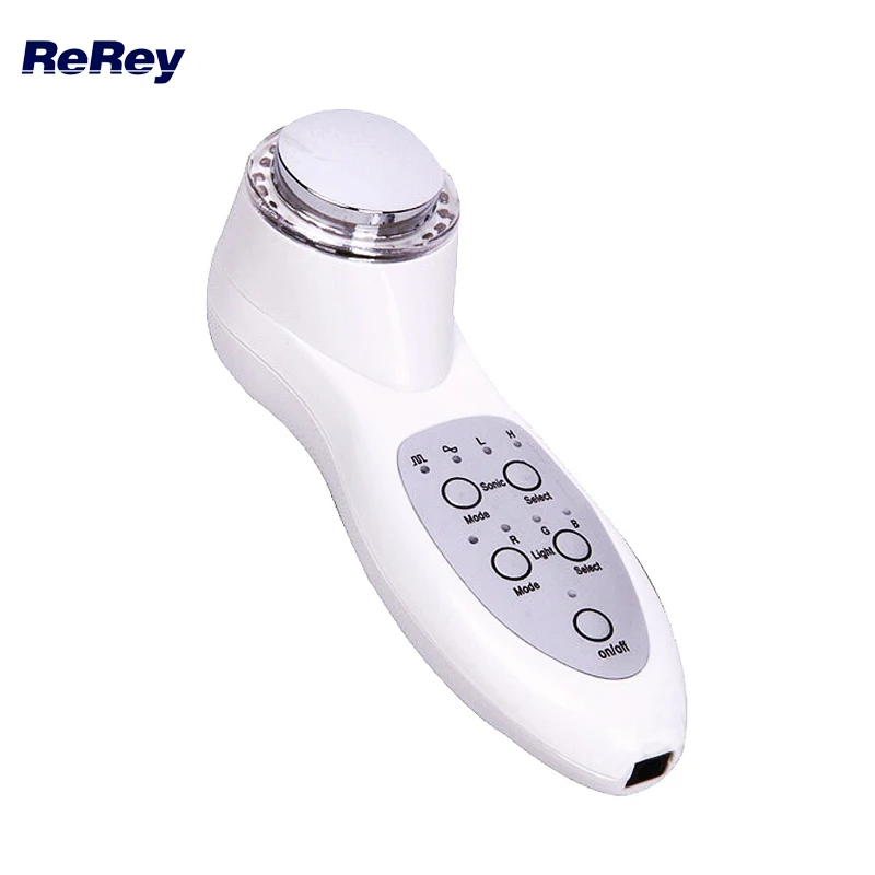 Ultrasonic Facial Device Face Skin Lifting Photon Rejuvenation