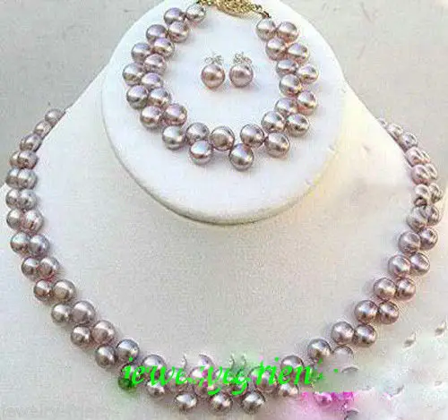 

Hot sell Noble- hot sell new - Jewelry FW pearl necklace set ear stud