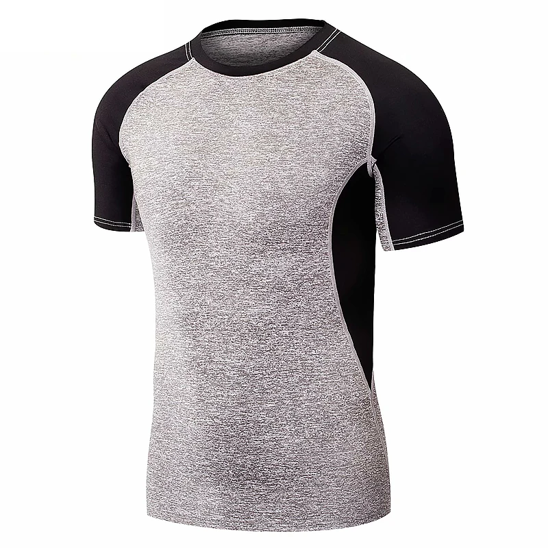 

2019 Men's Sports Training Camouflage Men's Casual Short Sleeve T-Shirt Men's Fitness Men's Fitness Slim T-Shirt