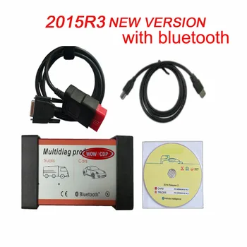 

DHL free shipping 2015R3 Multidiag pro+ with Blutooth VD TCS CDP PRO Scanner for car and truck scan tool pro