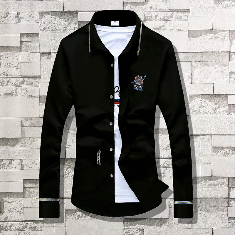 

Cheap wholesale 2019 new Spring Summer Autumn Hot selling men's fashion casual work Shirts MC114
