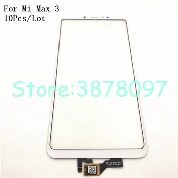 

10Pcs/Lot 100% Original 6.9 inches For Xiaomi Mi Max 3 Max3 Touch Screen Digitizer Sensor Outer Glass Lens Panel
