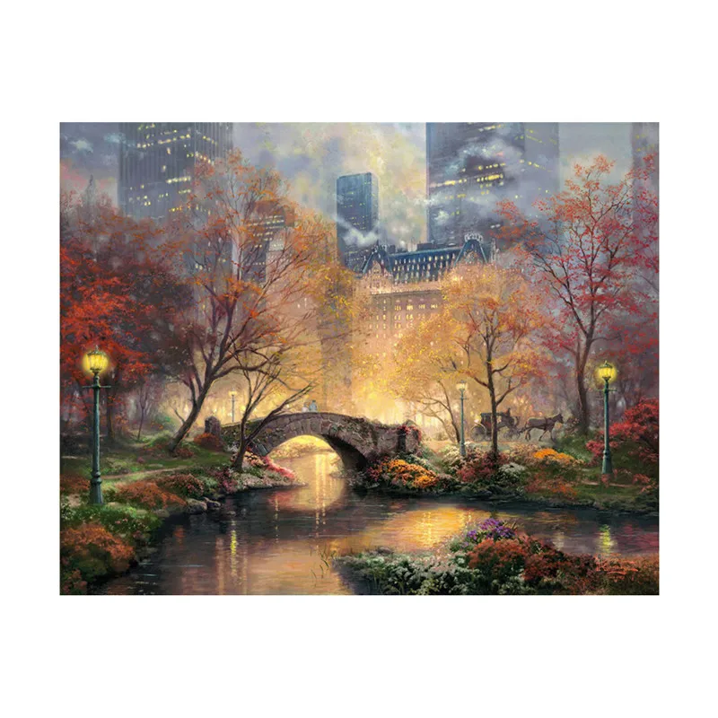 

1pcs 5D DIY Beautiful lake Pattern Diamond Painting Cube Diamonds Embroidery Landscapes Decoration