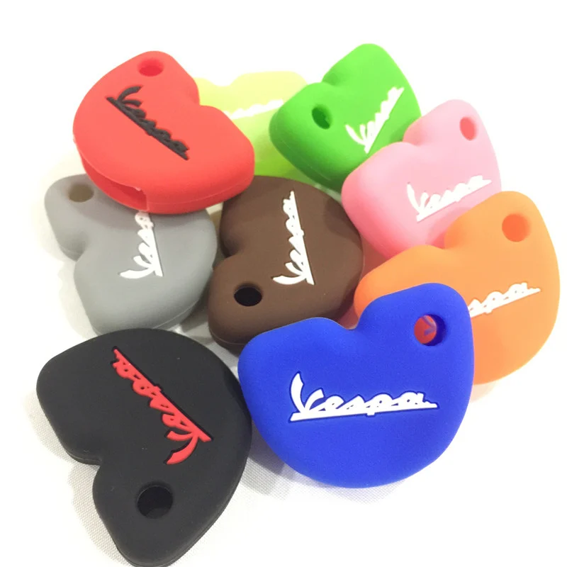 Силиконовый чехол для ключей Vespa piaggio new fly gts super 300 Gilera Nexus 500 защита ключей|silicone cover
