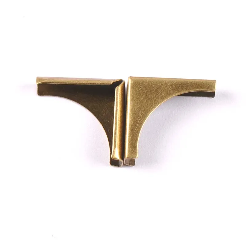 Description Picture 6 of item30pcs Bronze Metal Corner Protector For Scrapbooking Accessories Photo Albums Book Corners Crafts DIY Decoration 20x20x4mm C2246