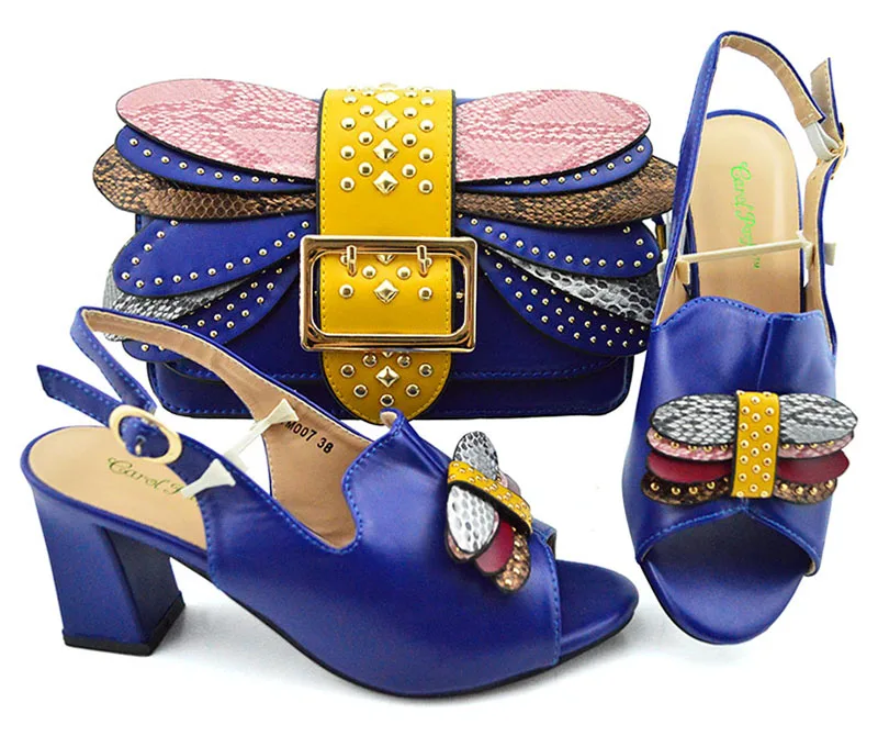 Новые модные итальянские туфли и сумка в комплекте, г. новое поступление, модные босоножки и клатчи сумка подходящая к, комплект, SB8365-3
